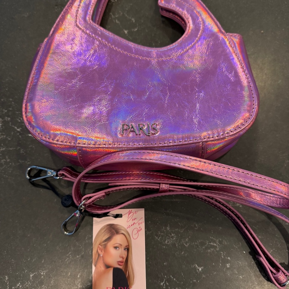 Kids Paris Hilton heart purse